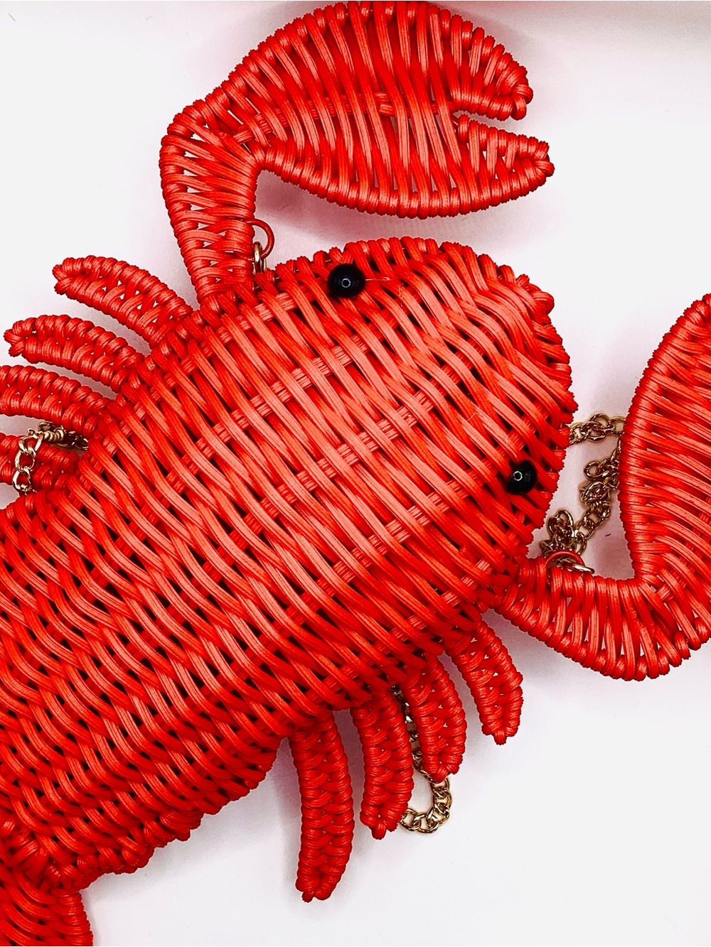 Tommy Bahama Red Lobster Woven Shoulder Bag